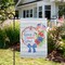 Northlight Home Sweet Home Wreath Patriotic Outdoor Garden Flag - 18" x 12.5"